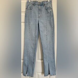 Abercrombie & Fitch Curve Love 90s Straight Ultra High Rise Size 26